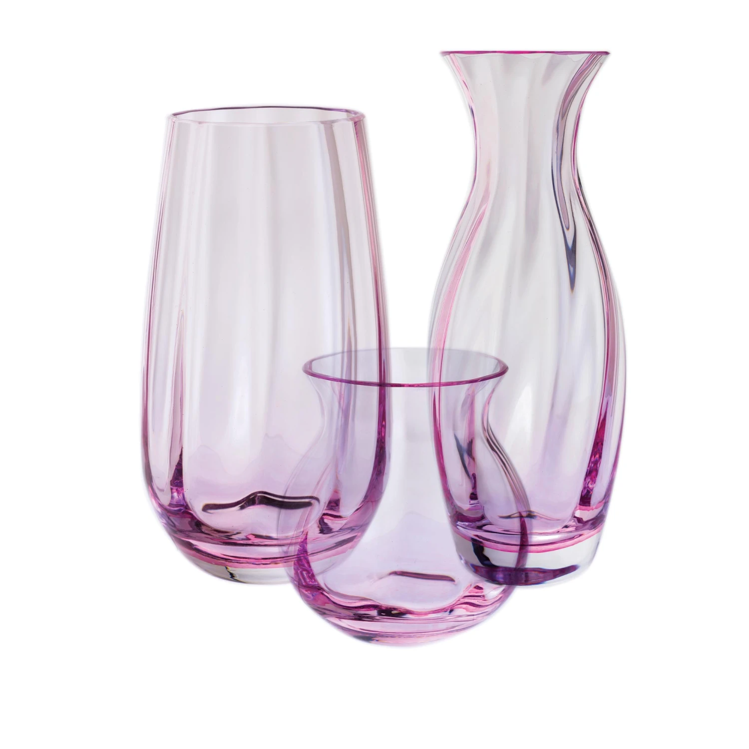 Artisan Dewdrop Pink Vase 2 Artisan Dewdrop Pink Vase - Image 2