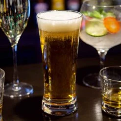 Beer Glass, Set Of 2 -Dartington Shop bar ex beer 1