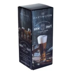 Brew Craft Pilsner Lager Glass -Dartington Shop brewcraft boxes pilsner co 2 lr 1