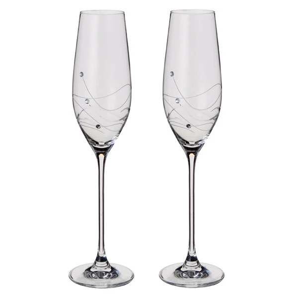 Glitz Champagne Flute, Set Of 2 2 Glitz Champagne Flute, Set Of 2 - Image 2