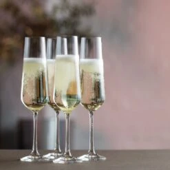 Cheers! Champagne Flute, Set Of 4 -Dartington Shop cheers flute 1