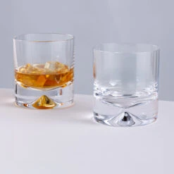 Dimple Double Old Fashioned Whisky Glass, Set Of 2