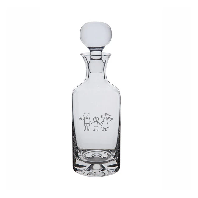 Engrave Your Design - Dimple Decanter 1 Engrave Your Design - Dimple Decanter