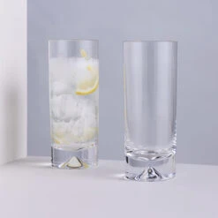 Dimple Highball Glass, Set Of 2