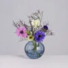 Florabundance Colours Ink Blue Anemone Vase