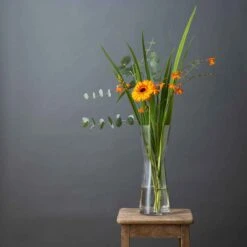 Florabundance Gladioli Vase -Dartington Shop florabundance gladioli vase autumn sq 011