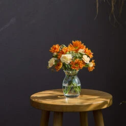 Florabundance Pansy Vase -Dartington Shop florabundance pansy vase autumn sq lr