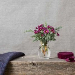 Florabundance Pansy Vase -Dartington Shop florabundance pansy winter sq 225