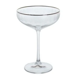 Gatsby Cocktail Saucer, Set Of 2 -Dartington Shop gat3562 3 p empty