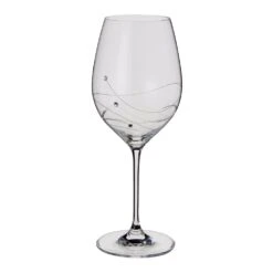 Glitz Goblet Glass, Set Of 2 -Dartington Shop goblet lr