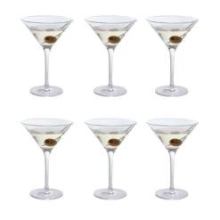 Bar Six Martini, Set Of 6