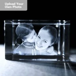 Large Laser Photo Gift Block - Rectangle (Free Text Engraving Available) - Standard Delivery Will Be 3 Working Days. -Dartington Shop largerect2