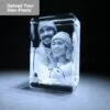 Large Laser Photo Gift Block - Tower (Free Text Engraving Available)