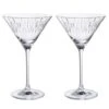 Limelight - Mitre Martini Glass, Set Of 2