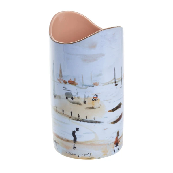 Silhouette D'art Vase - Lowry - Yachts 2 Silhouette D'art Vase - Lowry - Yachts - Image 2