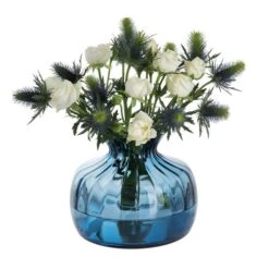 Cushion Medium Vase Ink Blue