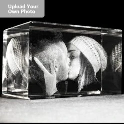 Medium Laser Photo Gift Block - Rectangle (Free Text Engraving Available) - Standard Delivery Will Be 3 Working Days. -Dartington Shop medrect3 1