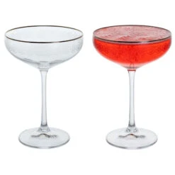 Gatsby Cocktail Saucer, Set Of 2