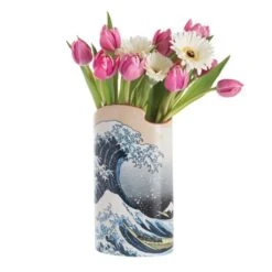 Hokusai - The Wave Vase -Dartington Shop sda039artvasehokusaiwaveco2