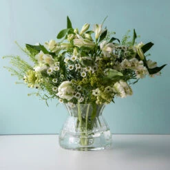 Florabundance Settle Medium Vase -Dartington Shop settle med square
