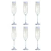 Six Champagne Flute, Set Of 6