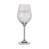 Glitz Single Wine Glass - Happy Birthday