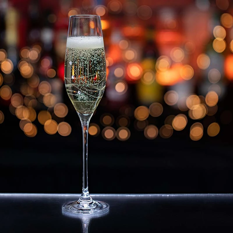 Glitz Champagne Flute 2 Glitz Champagne Flute - Image 2