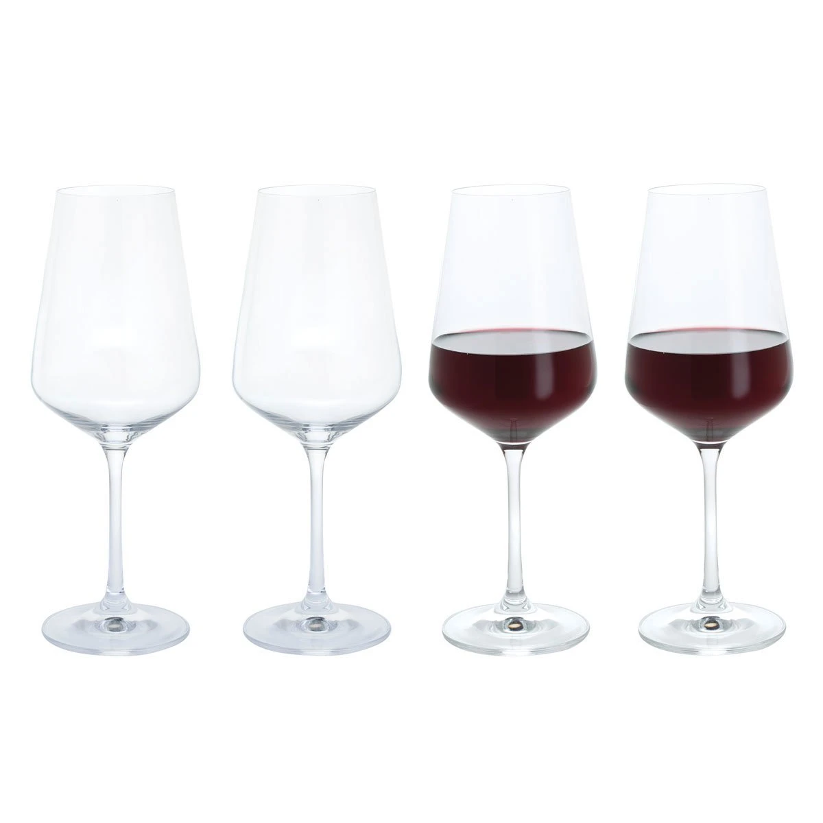 Cheers! Red Wine Glass, Set Of 4 1 Cheers! Red Wine Glass, Set Of 4