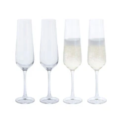 Cheers! Champagne Flute, Set Of 4