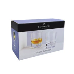 Exmoor Double Old Fashioned Whisky Glass, Set Of 2 -Dartington Shop tu45 5 p exmoor double old fashioned box co