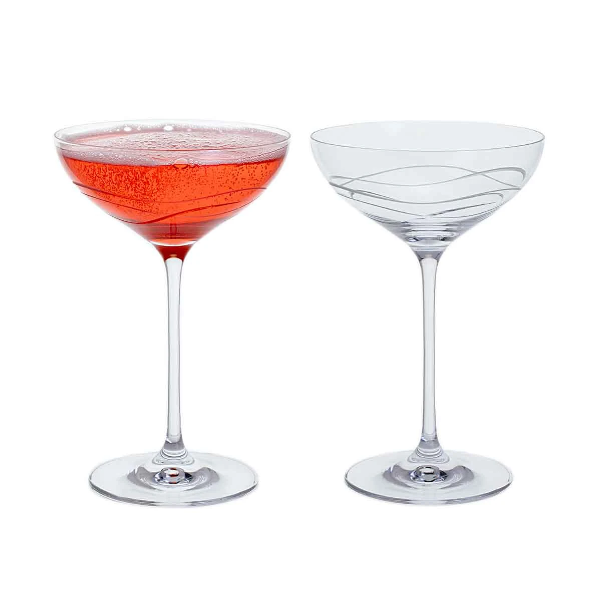 Twilight Cocktail Saucer, Set Of 2 1 Twilight Cocktail Saucer, Set Of 2