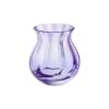 Artisan Round Violet Vase