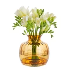 Cushion Small Vase Amber