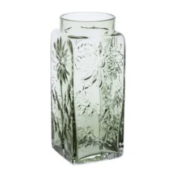 Marguerite Tall Vase Olive Green -Dartington Shop va3424 grn marguerite olive tall co