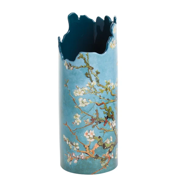 John Beswick Silhouette D'art Vase - Van Gogh Almond Tree In Blossom 1 John Beswick Silhouette D'art Vase - Van Gogh Almond Tree In Blossom