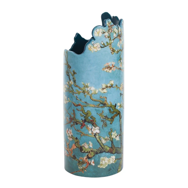 John Beswick Silhouette D'art Vase - Van Gogh Almond Tree In Blossom 2 John Beswick Silhouette D'art Vase - Van Gogh Almond Tree In Blossom - Image 2